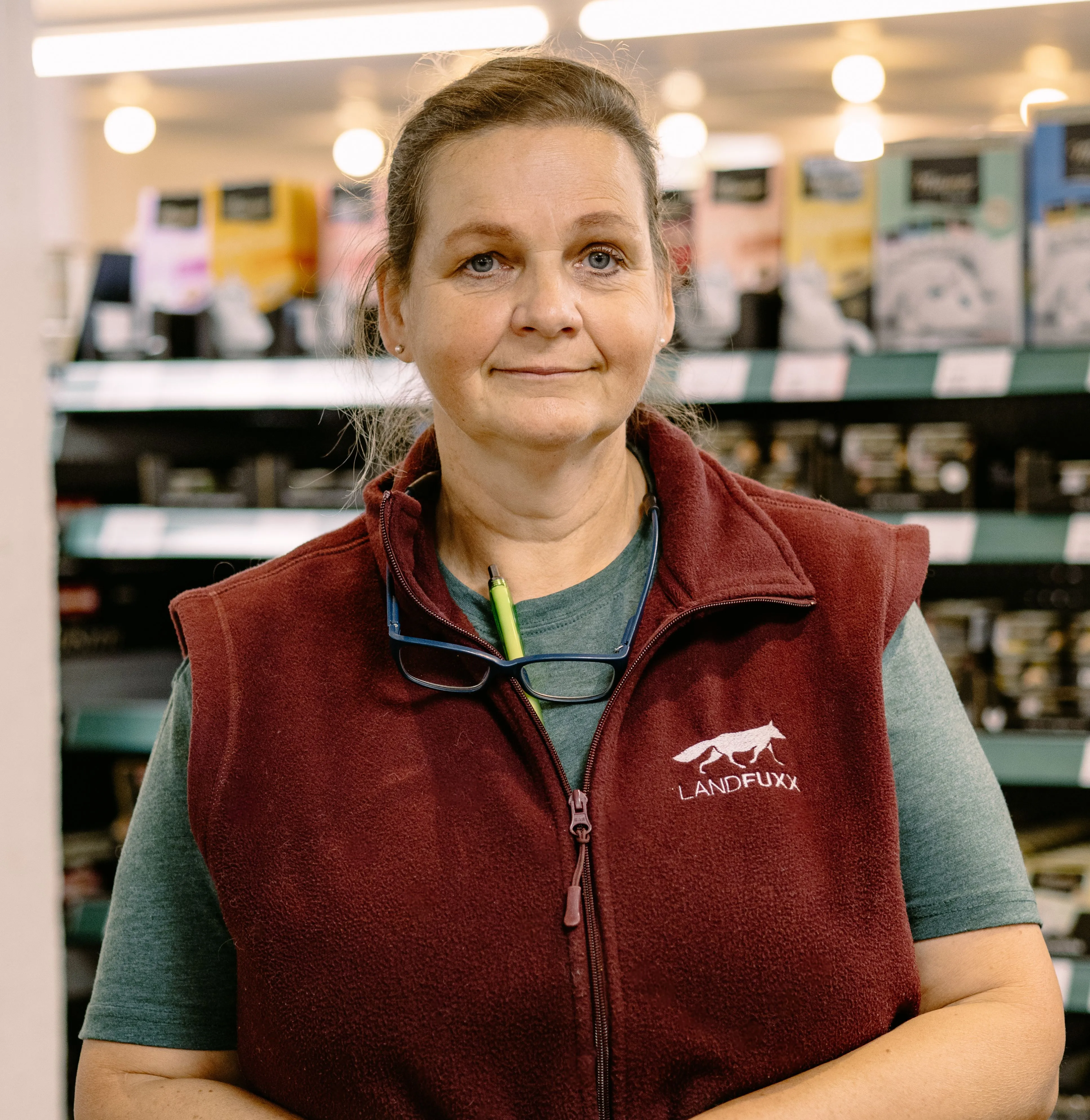 Katrin Müller, Marktleitung im Landfuxx Much.