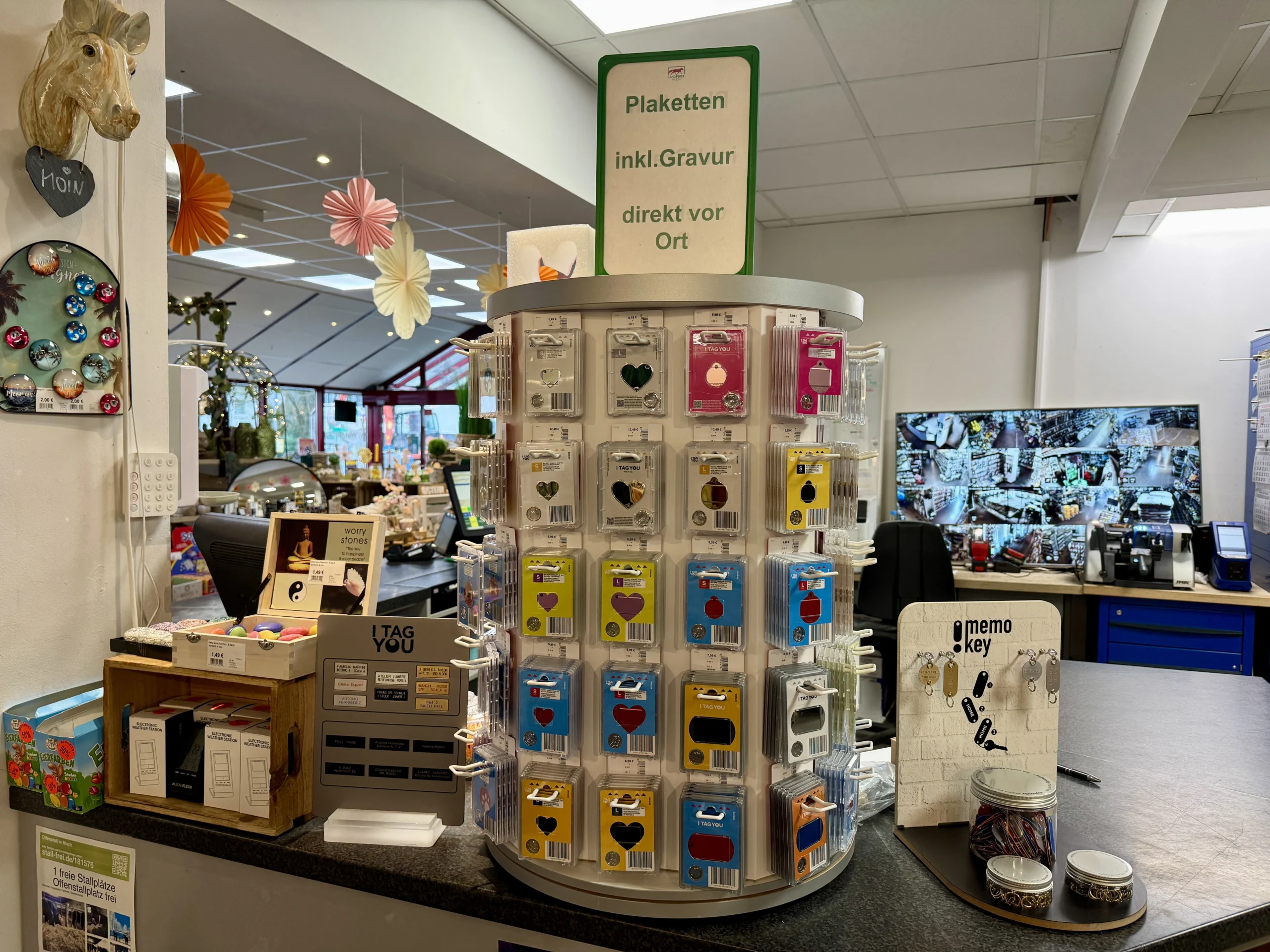 Graviermaschine im Landfuxx Much.