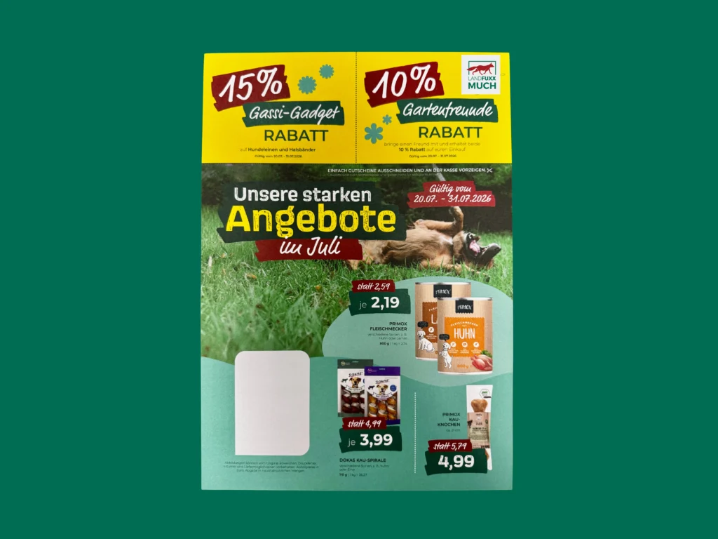 Flyer unsere starken Angebote im Juli Seite 2
