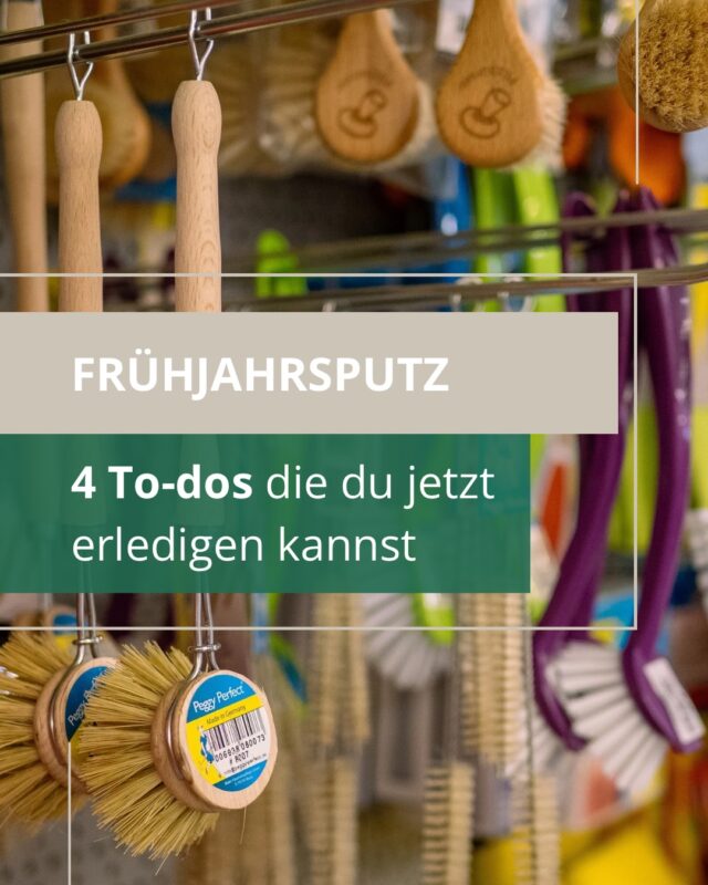 Zeit für den Frühjahrsputz 🌷

Wie wäre es, wenn wir dieses Jahr alle zusammen die Aufgaben erledigen, die man sonst immer so gerne aufschiebt ?! 😅 🧹🧽

Wir haben 4 To-dos + entsprechende Landfuxx Produkte zusammengestellt, die dein Zuhause zum Glänzen bringen! 🧼✨

Was darf bei deinem Frühjahrsputz nicht fehlen? 🦊