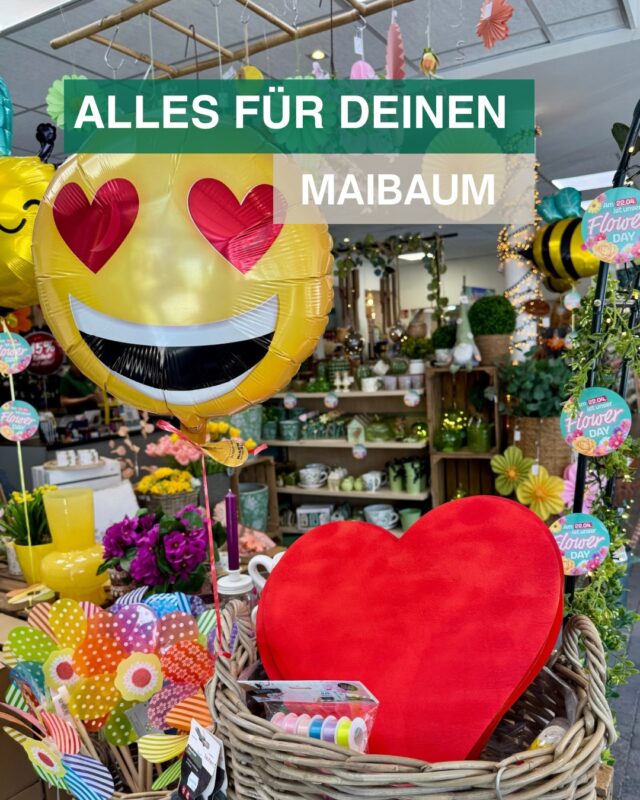♥️ Alles für deinen Maibaum ♥️

Möchtest du deinen liebsten Menschen dieses Jahr mit einem Maibaum überraschen? Dann findest du jetzt im Landfuxx Much alle wichtigen Bastelutensilien! 💕

➡️ Herzen aus Holz zum Anmalen 
➡️ Rot gefärbte Herzen 
➡️ Kreppband 
➡️ Rote Sprühfarbe und Farben zum Beschriften
➡️ Pinsel
➡️ Draht

Wir freuen uns auf deinen Besuch bei uns im Markt! 🦊🧡