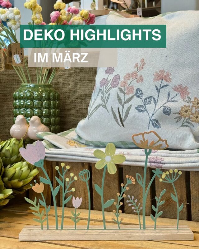 Entdecke unsere Landfuxx Much Deko Highlights für März und stimme dich auf Ostern und den Frühling ein 🐰🌼

Was ist dein Favorit? ☺️

Folge uns gerne für mehr Deko Inspirationen. 🦊